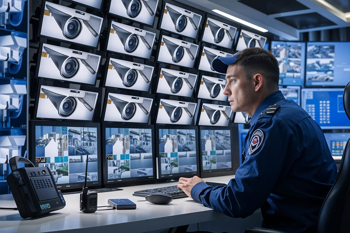 security camera monitoring