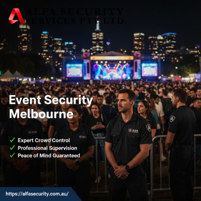 Event security Melbourne