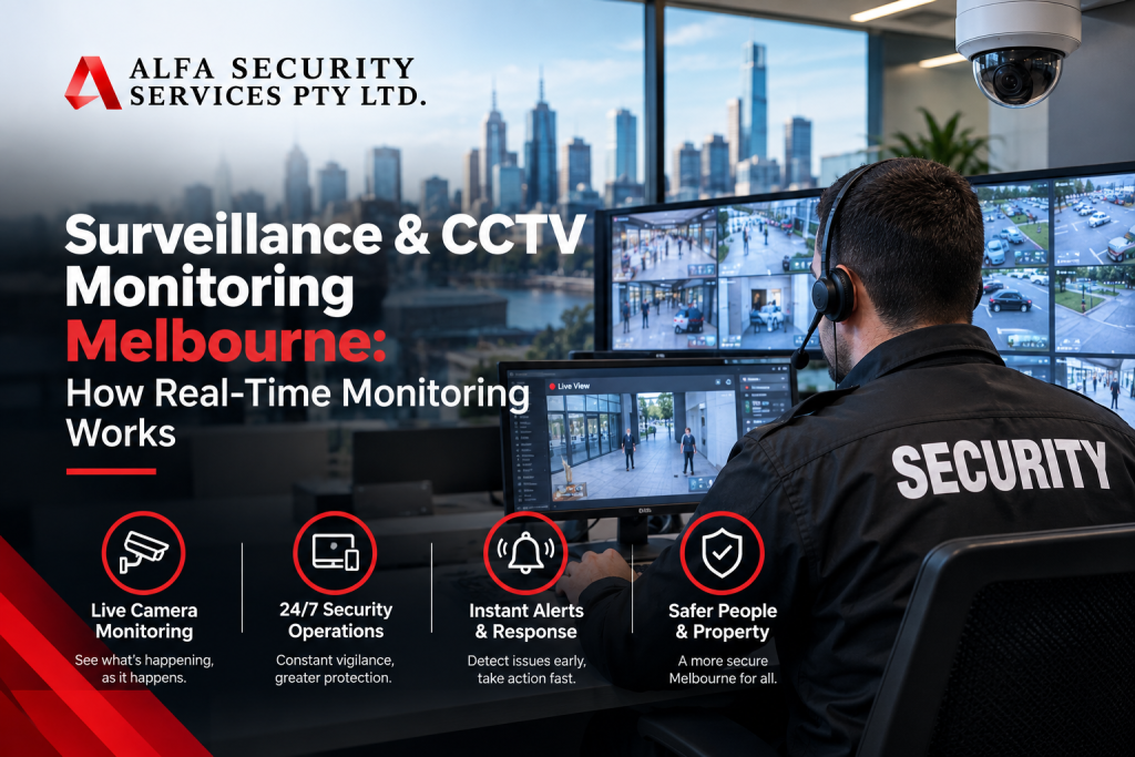 CCTV monitoring